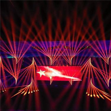 Dream Lighting's Light Show in the National Stadium(001)